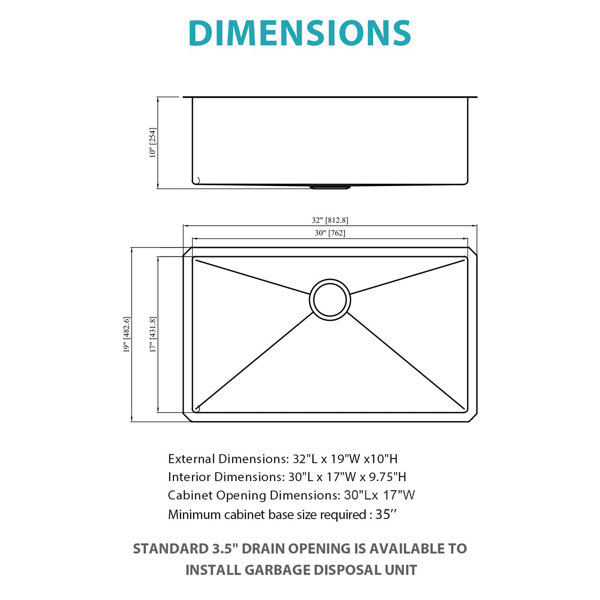 Dimensions du produit