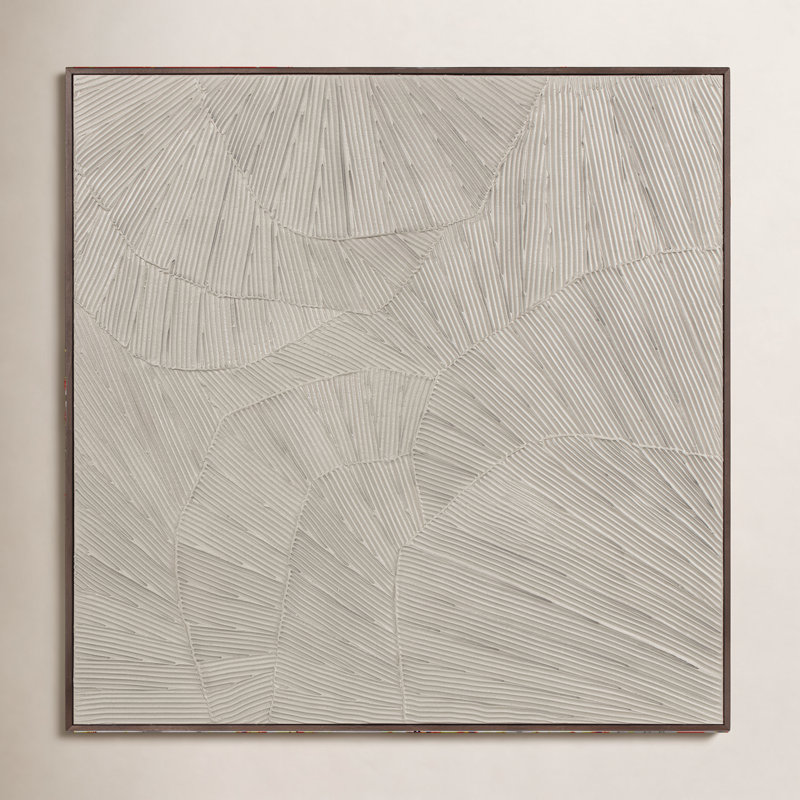 Framed Painting, Cool Beige