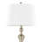 Flint 30" Contemporary Metal Table Lamp With Textured Slub Linen Shade And Built-In Usb Port From Grandview Gallery - Set Of 2-1354766939-1354766937