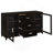 Nyler Cappuccino 3-Drawer Rectangular TV Console