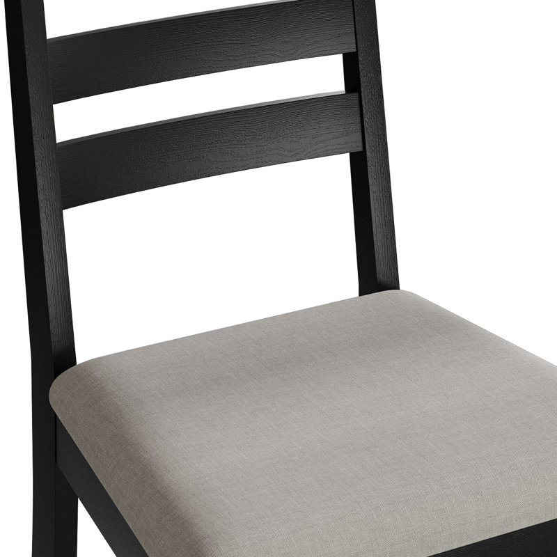 Ensemble de salle à manger Ocossio Kaitlyn L 59,05 x l 35,43, Noir