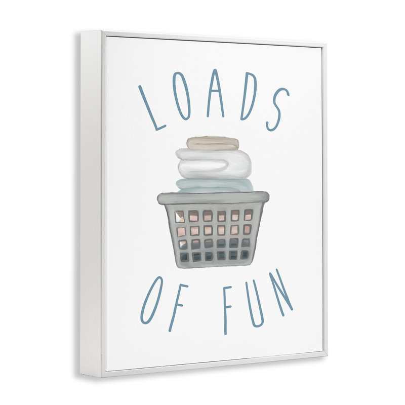 Chargé de paniers à linge «Charges Of Fun», conception par Elizabeth Medley, H 14 po x l 11 po