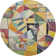 Premium Machine Washable Lubbers AMF1758 Abstract Rug