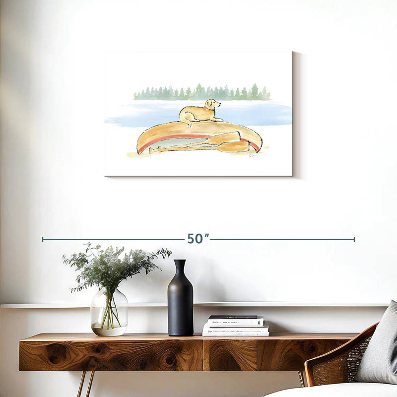 Senne Lakeside Days III, 20" H x 30" W