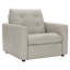 Kaya 41" Wide Genuine Leather Power Standard Recliner