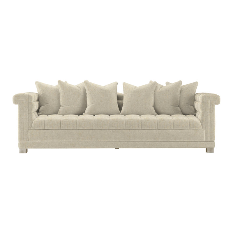 Vittorio Sofa, Page Oyster (Performance fabric) 1355-92, Hipster Gray