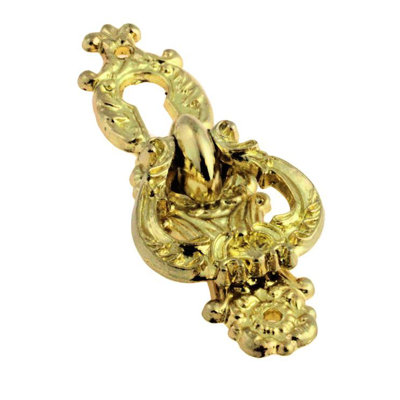 Keyhole Pull - Escutcheon in Baroque Style