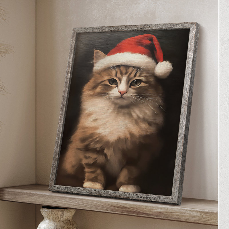 Christmas Holiday Art -Series 2-LVII Framed Print - Solid Wood XMAI81835, 30" H x 24" W