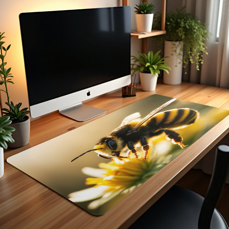 Polyester Desk Pad, 23.6x13.8