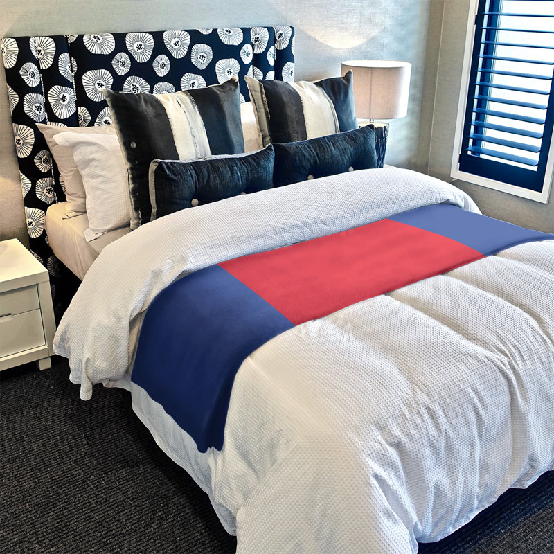 Quilted Throw Blanket, 32.5" W x 42.5" L, Blue/Red, Philadelphia Baseball