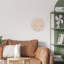 Solid Color Classic MDF Wall Clock-61600360