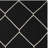 Rodgers Hand Woven Flat Weave Wool/Cotton Geometric Rug in Gray/Black-677882314