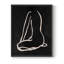 Figurine en noir II, reproduction encadrée - bois massif-218727869-218727868