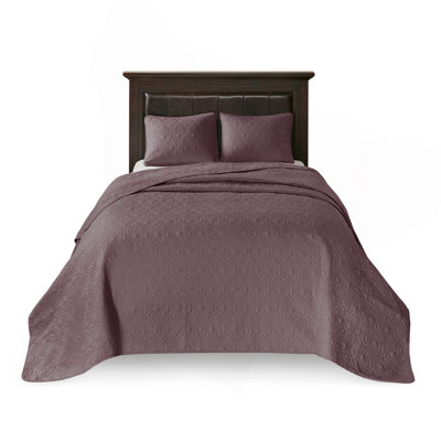 Reversible Quilt Set Purple