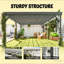 Wooden Pergola,Grape Vine Gazebo,Outdoor Pergola
