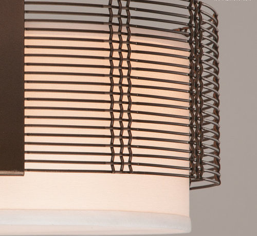 Downtown Mesh 2 - Light Semi Flush Mount