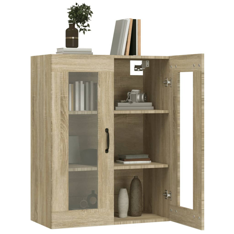 Joffrey 69.5cm Sideboard with Bar Hutch, Sonoma Oak