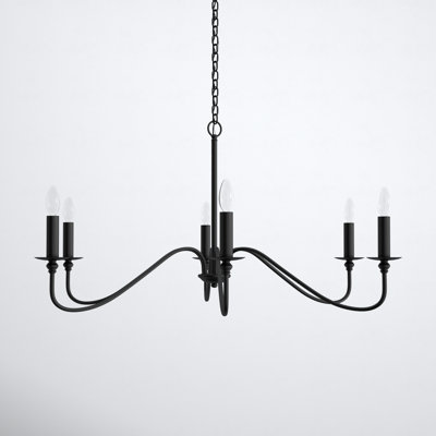 Ableton Iron 6-Light Chandelier