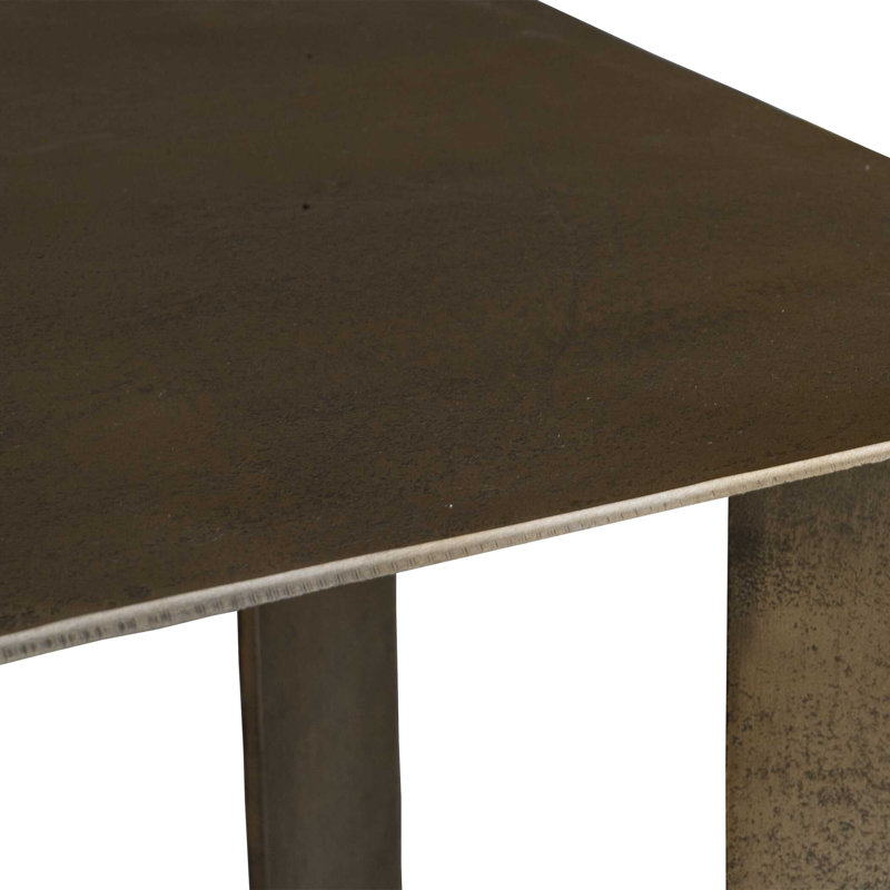 Uttermost Reade Brass Outdoor Accent Table