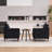 Greydy Irving Upholstered Velvet Accent Armchair With Solid Wood Leg-1617150269