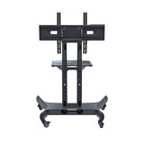 Universal Swivel TV Stand Height Adjustable Table Top