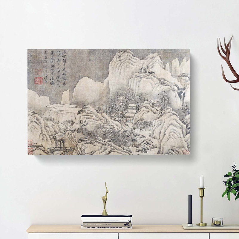 Landscape Vol.8 by Tang Yin - Wrapped Canvas, 35cm H x 50cm W x 3cm D