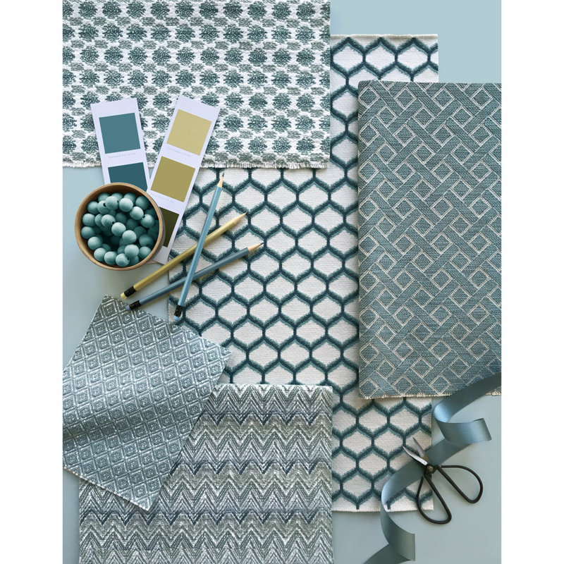 Linford Cambrose Weave Fabric, Mineral
