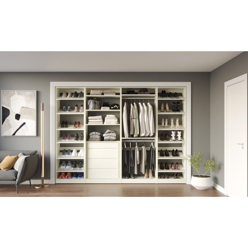 Système d'organisation 113 11/16 po, Blanc