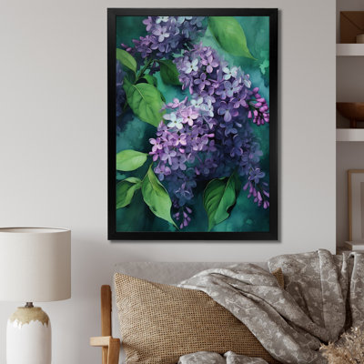 " Green Lilac Blossoms Fragrant I "