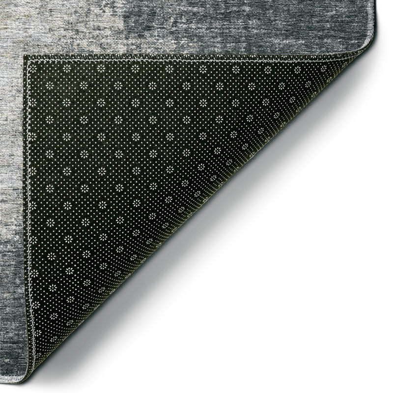 Addison Rylee UV Stabilized Black 3' x 5' Outdoor Area Rug