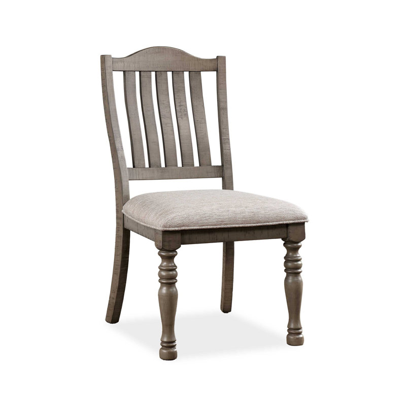 Chaise d'appoint transitionnelle l 19,4 po (2 / RTC), gris antique / gris