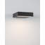 Anthracite Integrated LED Outdoor Armed Sconce