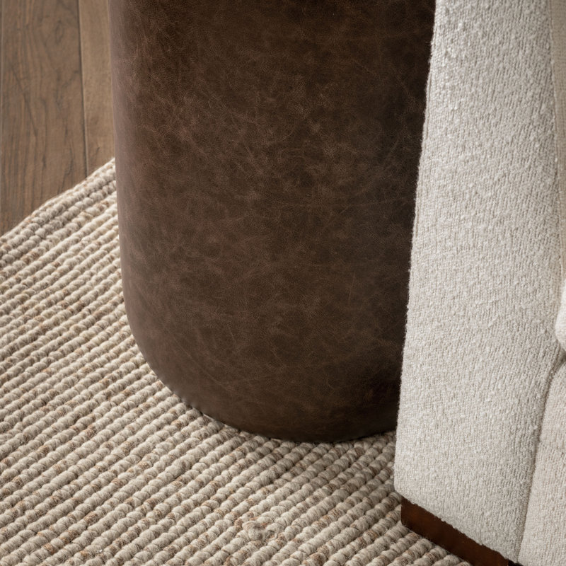 Andra Solid Wood End Table, Cocoa Brown