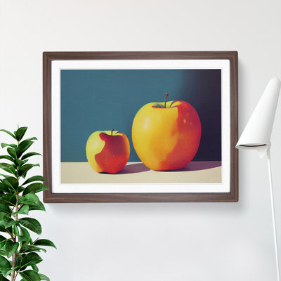 Two Apples Fruit Vol.1 - Framed Print