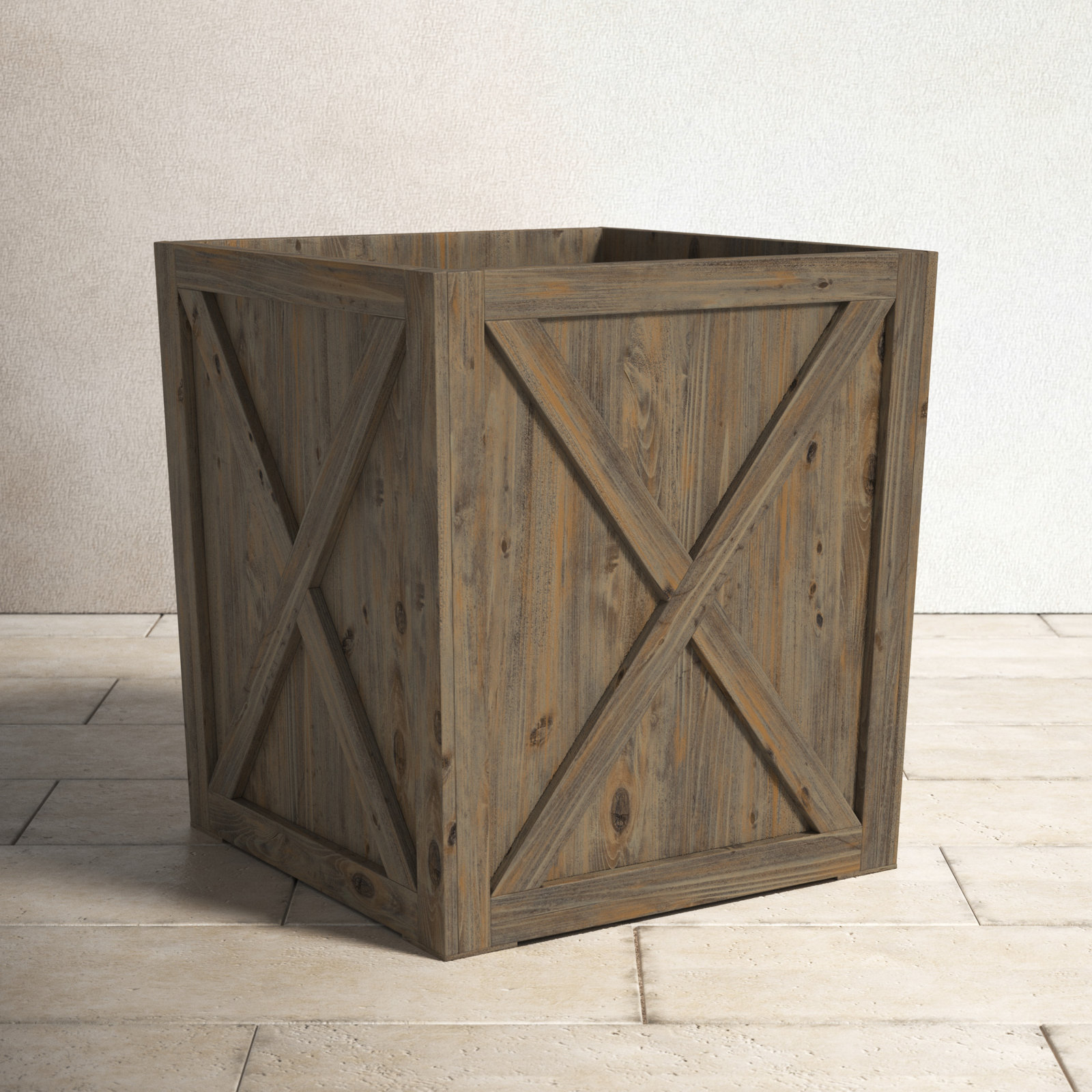 Siena Planter Box, 19" H x 18" W x 18" D