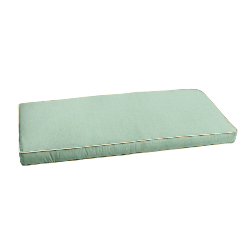 Outdoor 2'' Bench Seat Cushion, 2" H x 42" W x 20" D, Sunbrella - Canvas Spa