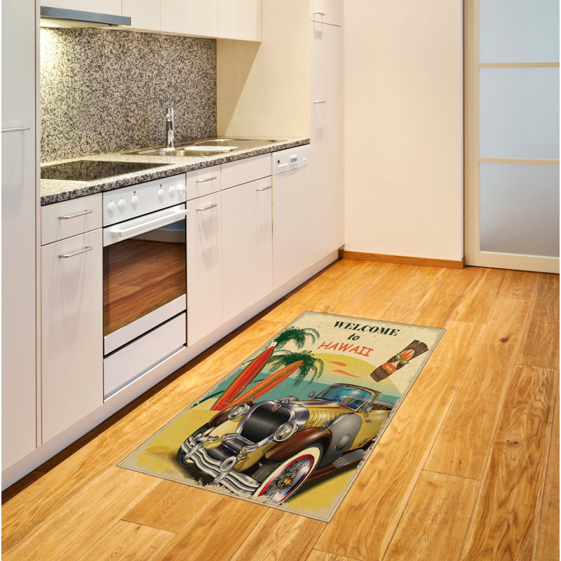 Colorful High Density Long Fiber Poly Threads Decorative Area Rug Carpet, Rectangle 2'7" x 5'