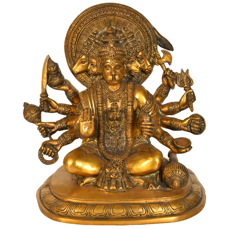 Cinq têtes Hanuman
