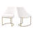 Bak 19'' H Upholstered Metal Cantilever Chair-1599704486-1599704484