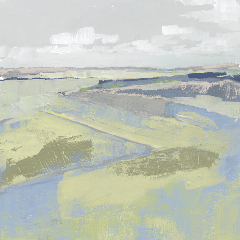 Pastel Prairie II, H 12 po x l 12 po