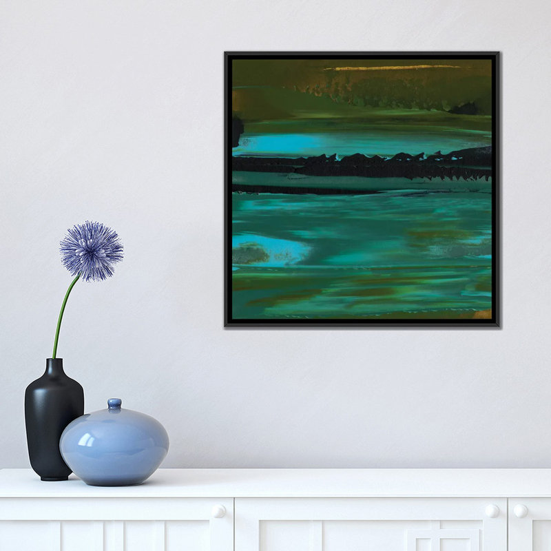«Deconstructed View III» par Sharon Gordon - Impression sur toile tendue sur châssis, H 18 po x l 18 po x P 1,5 po