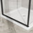 Goodyo Shower Enclosure 36 In.D X 36 In. W X 72 In. H, Corner Shower Door With White Shower Base, Pivot Opening Frameless Shower Stall With 1/4 In Clear Tempered Glass-122520451