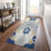 Premium Machine Washable Prisco Navy Rug