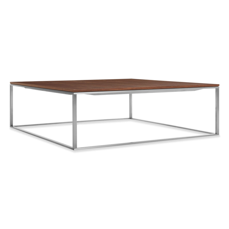 Table basse Minimalista, Acier inoxydable