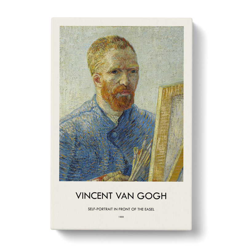 Self Portrait Vol.6 by Vincent Van Gogh - Wrapped Canvas, 76cm H x 50cm W x 3cm D