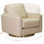 Fauteuil pivotant en cuir Fleishman-755149999