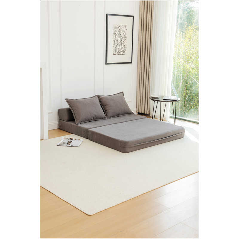 Foldable Sofa Bed, Grey
