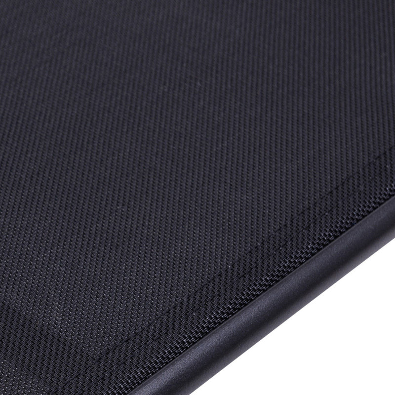 Outdoor Metal Chaise Lounge, Black