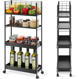 35.18'' H x 16.7'' W Utility Cart