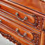 Console de style européen en bois massif.-265254099-265254108